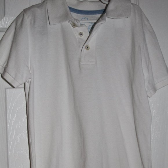 Boy Mini Boden White Polo 7-8Y - Picture 1 of 2